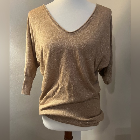 Express Dolman V-Neck Sweater w/Buttons down Back - Picture 8 of 10